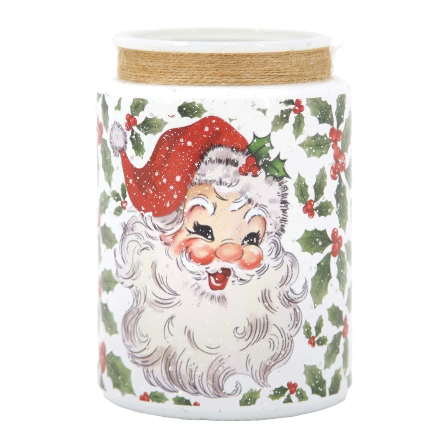 Vintage Santa Jar