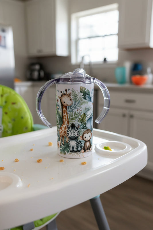 Baby Jungle Animals  Sippy Cup