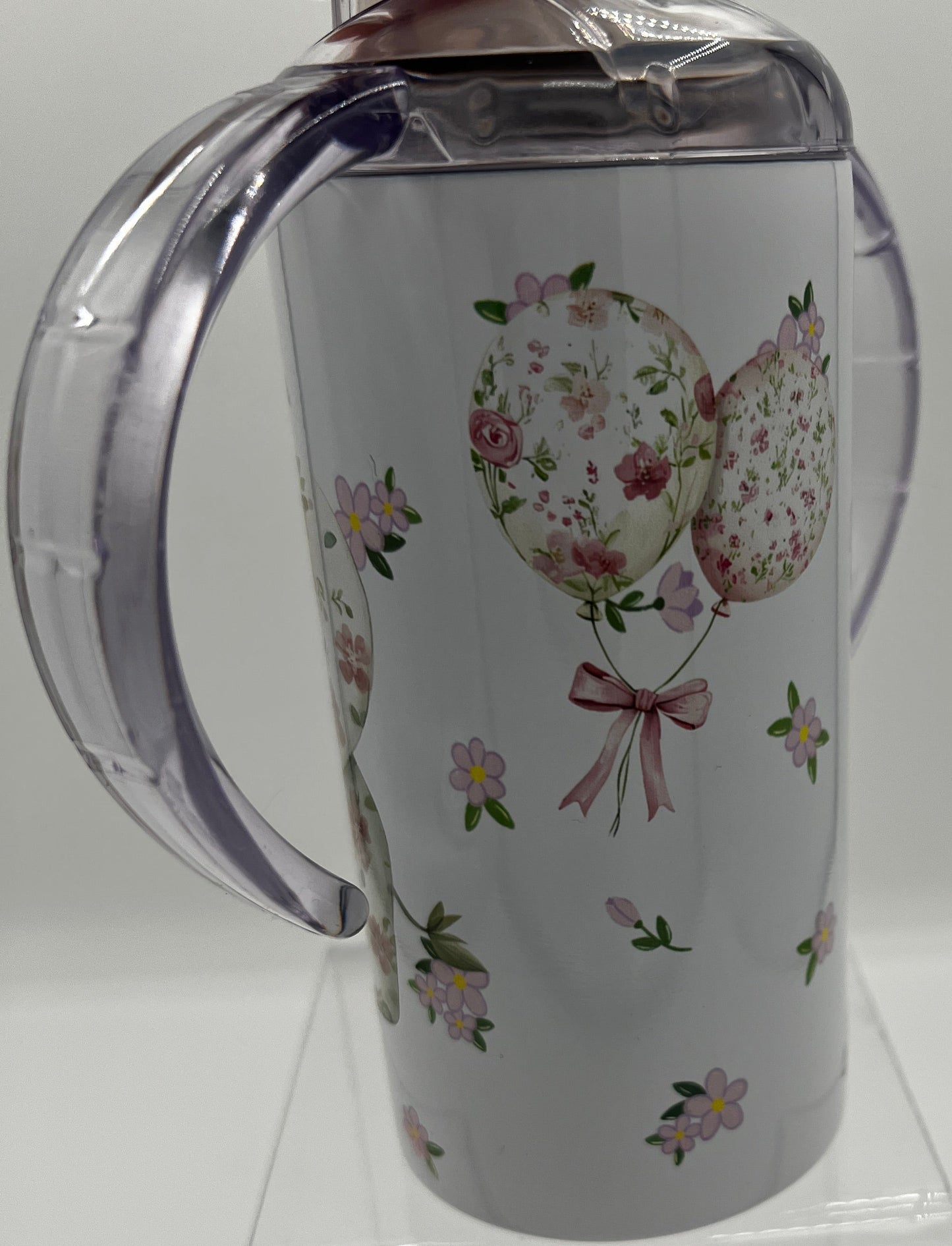 Baby Pink Elephant Sippy Cup
