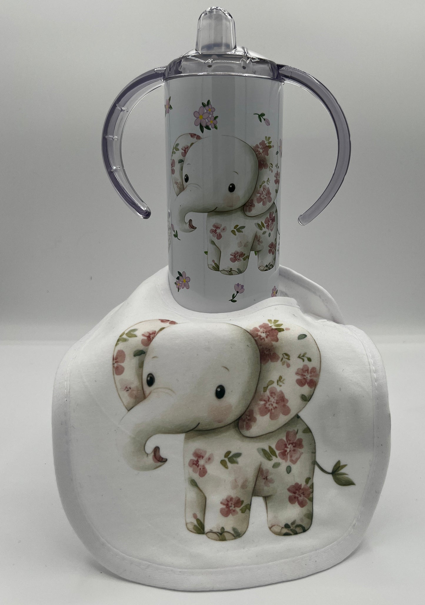 Baby Pink Elephant Sippy Cup