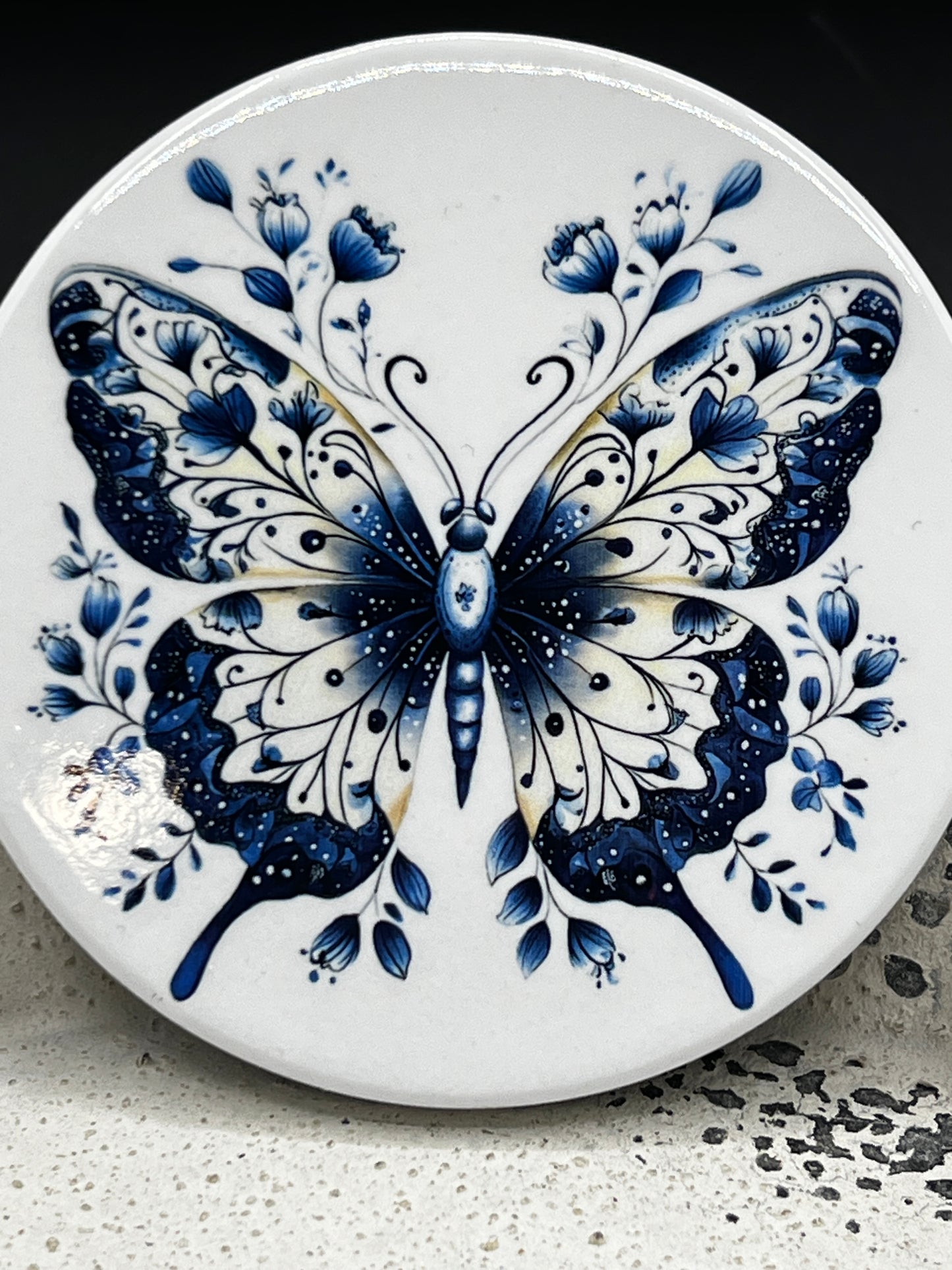 Coaster - Blue Butterfly