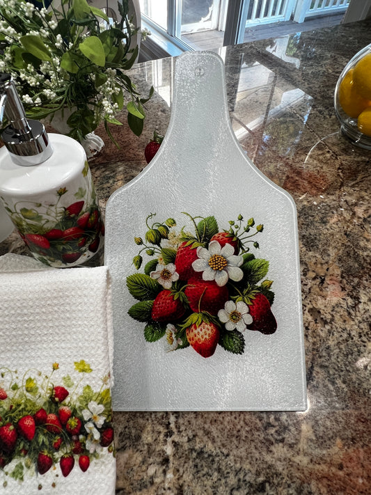 Strawberry Cutting Board