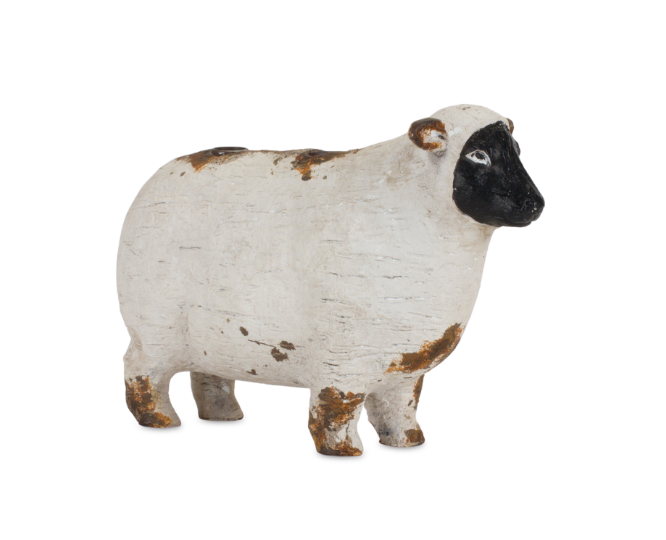 Farm Animal Resin Candle Holder - sheep